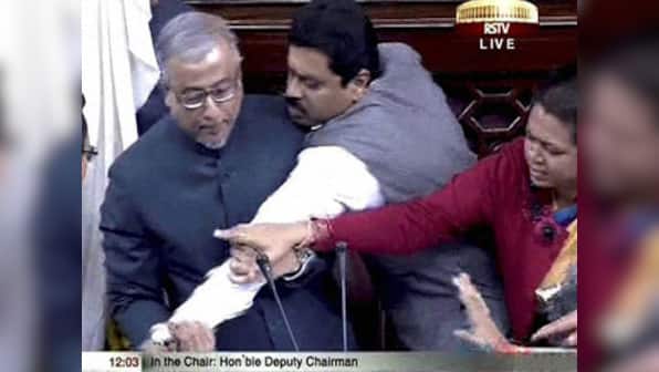 TDP MP misbehaves with Rajya Sabha official, apologises later