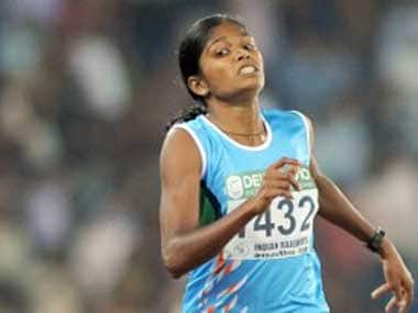 File photo of Tintu Luka. AFP