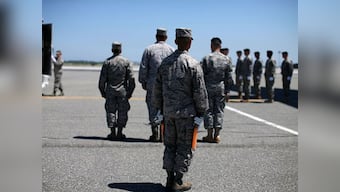Envelope containing 'unknown substance' leaves 11 sick at US military base near Washington
