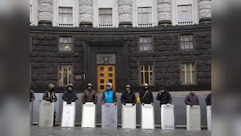 Ukraine's new interim prez talks of return to European integration