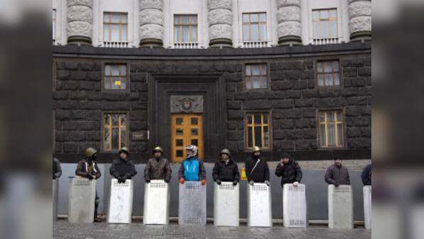 Ukraine's new interim prez talks of return to European integration