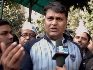 Binny, two other MLAs threaten to withdraw support to AAP govt Binny, two other MLAs threaten to withdraw support to AAP govt