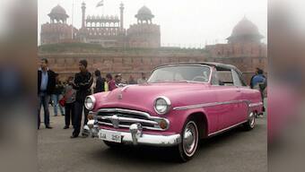From 1929 Rolls Royce to '33 Hudson: Vintage cars take a ride on Delhi's streets