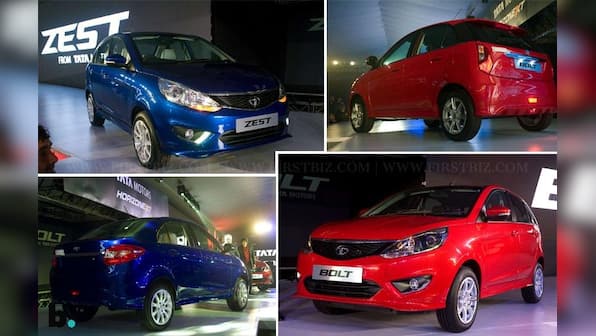 Photos: Check out Tata Motor's new Zest sedan, premium hatchback Bolt 
