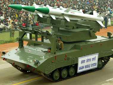 Akash missile. Reuters