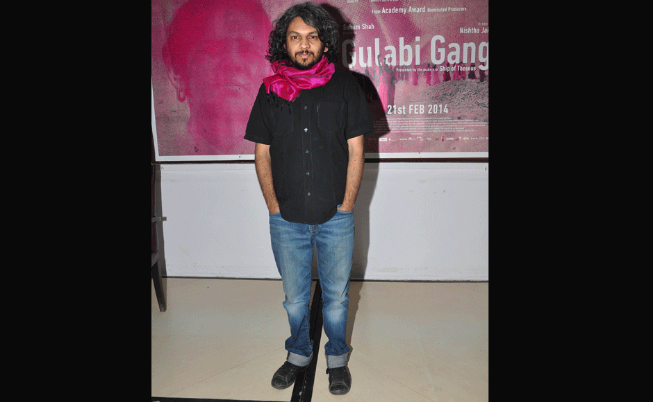 Images: Trailer launch of documentary film Gulabi Gang Images: Trailer launch of documentary film Gulabi Gang
