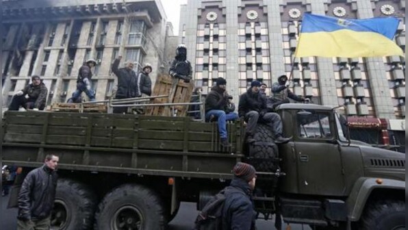 Ukraine's Yanukovich says car was shot at, no sign of injuries
