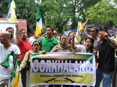 Telangana fall-out: Gorkhaland demand resurfaces Telangana fall-out: Gorkhaland demand resurfaces