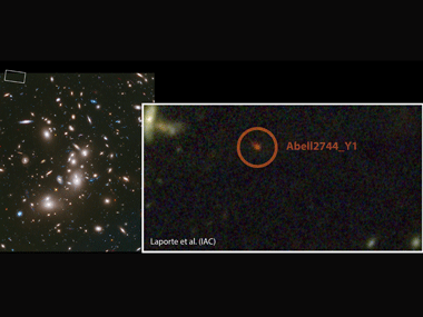 NASA's Hubble telescope measures rotation rate of nearby galaxy NASA's Hubble telescope measures rotation rate of nearby galaxy