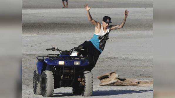 Justin Bieber searches for spiritual help with baptism?