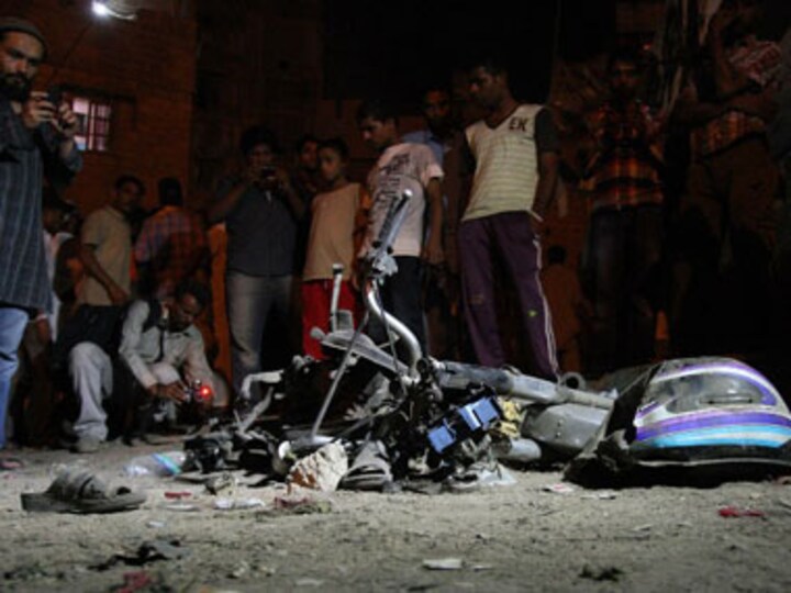 Two injured in blast outside media office in Karachi
