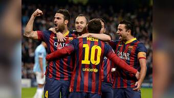 Classy Barca all but end City's dreams of European glory