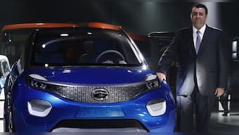 Photos: Cyrus Mistry and Ratan Tata's day out at the Auto Expo 