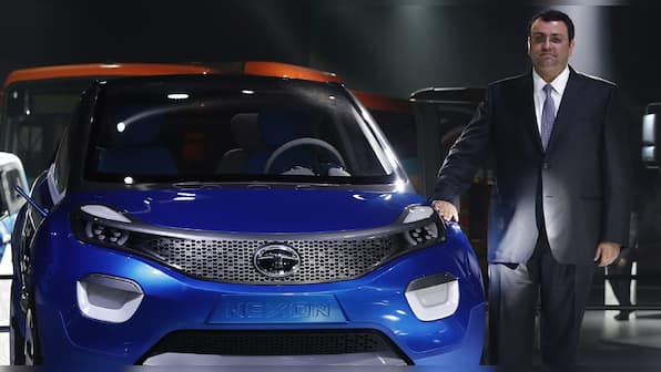 Photos: Cyrus Mistry and Ratan Tata's day out at the Auto Expo 