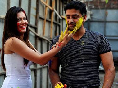 Payal Rohatgi and Sangram Singh. AFP.