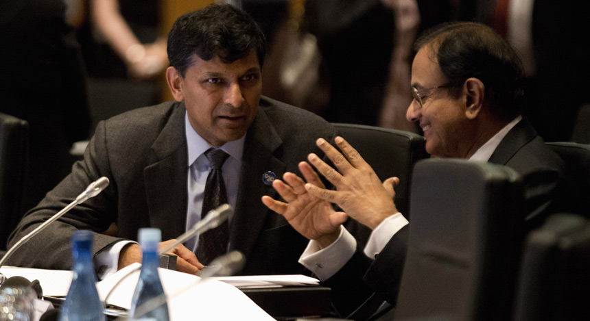 Spotted: Rajan and Chidambaram bonding at G20 Spotted: Rajan and Chidambaram bonding at G20