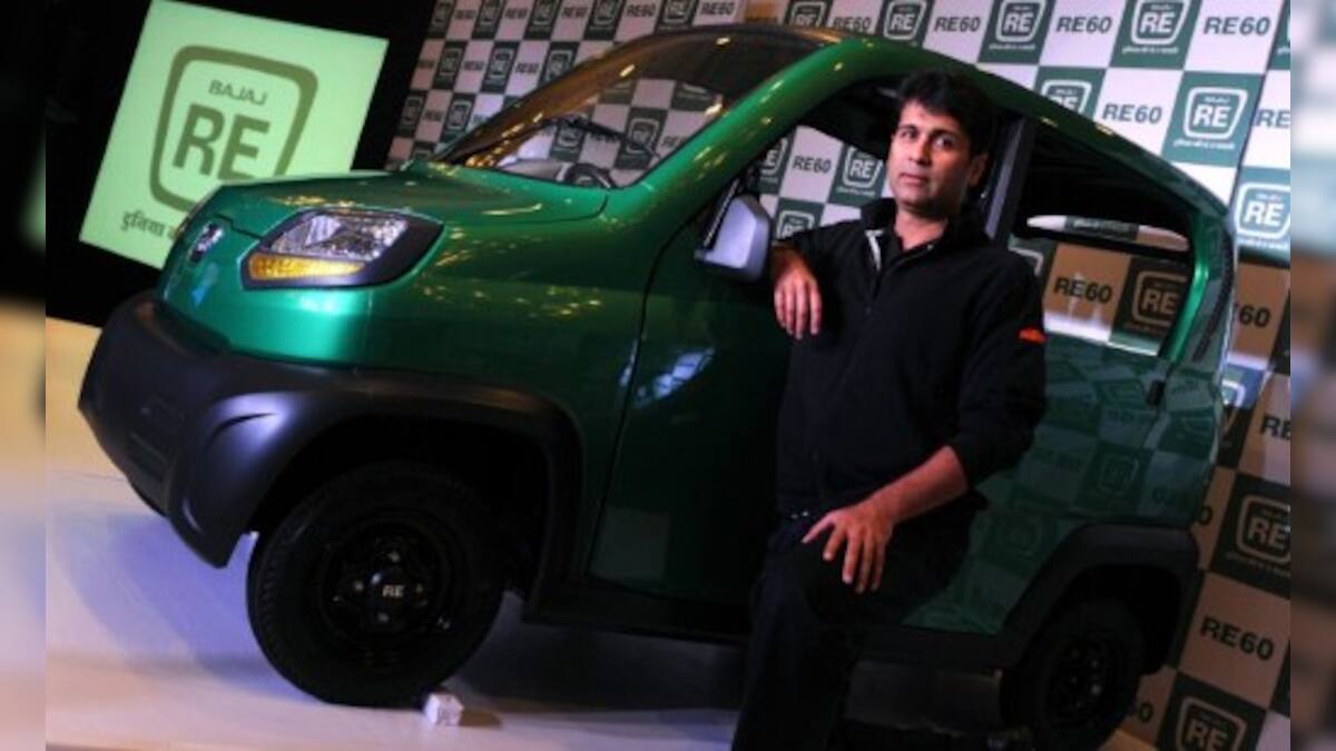 Here comes India's first quadricycle: Bajaj's RE60 safer than autos ...