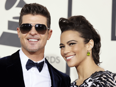 Robin Thicke and wife Paula Patton separate Robin Thicke and wife Paula Patton separate