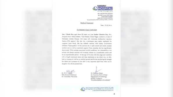 'Nothing more than mother': Subrata Roy on why he bunked Supreme Court