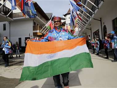 India completes Olympic return with Sochi flag raising India completes Olympic return with Sochi flag raising