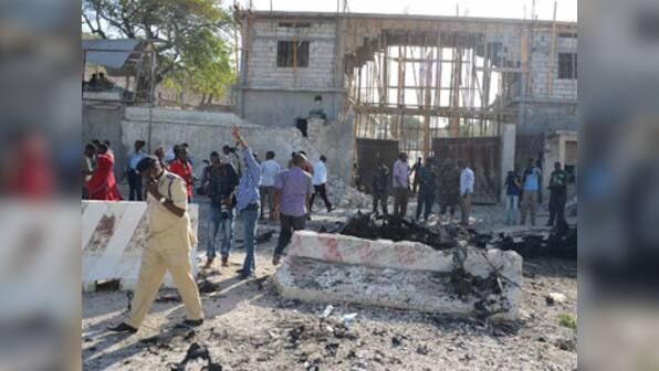Twelve killed in militant strike at Somalia's presidential palace