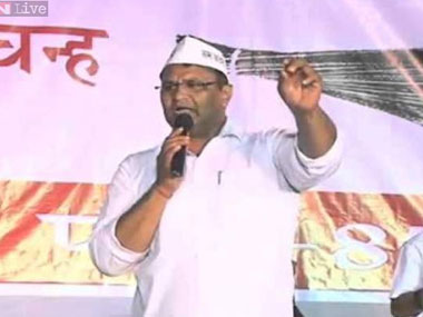 Kejriwal more dangerous than a corrupt man: Vinod Binny Kejriwal more dangerous than a corrupt man: Vinod Binny