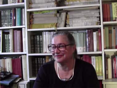 Wendy Doniger. Image courtesy: Screengrab from YouTube video uploaded by Aleph Book Company. 