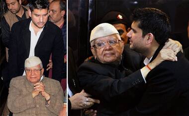 Photos: After long legal battle, ND Tiwari accepts Rohit as his son 