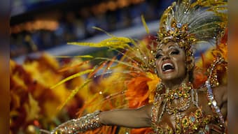 Sneak peek of the extravagant Rio de Janeiro carnival parades in Brazil