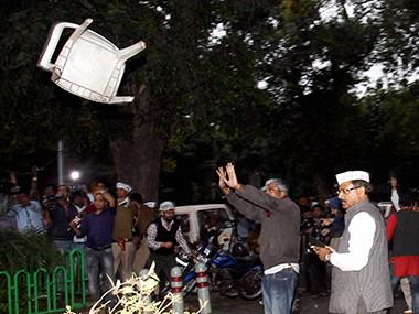 Jaitley hits out, says AAP's strategy is 'create a scene' Jaitley hits out, says AAP's strategy is 'create a scene'