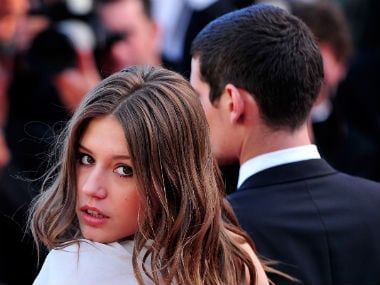Adele Exarchopoulos at the Cannes Film Festival. Getty Images