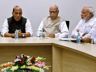 Advani upset over BJP relying too much on Modi's one-man show? Advani upset over BJP relying too much on Modi's one-man show?