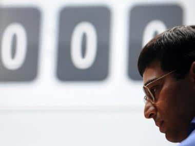 File picture of Vishy Anand. AFP
