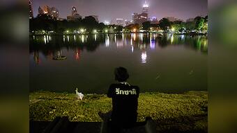 Bangkok boating lake park becomes focus of protests
