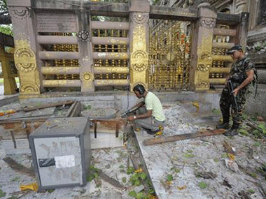 One arrested in connection with Bodh Gaya blasts One arrested in connection with Bodh Gaya blasts
