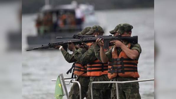 Military robots to protect 12 Brazilian cities during World Cup