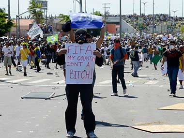Brazil Prez condemns football racism, to make it world cup theme Brazil Prez condemns football racism, to make it world cup theme