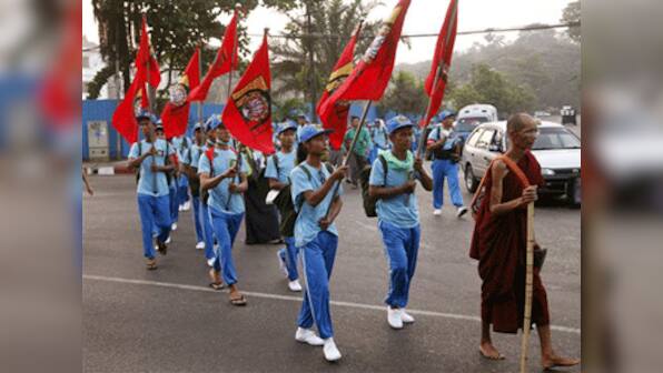 China-backed dam project meets with protests in Burma