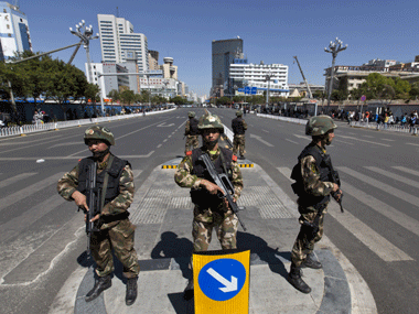 Police officer dead in an attack in China's western region Police officer dead in an attack in China's western region