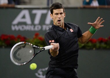 File picture of Novak Djokovic. REUTERS