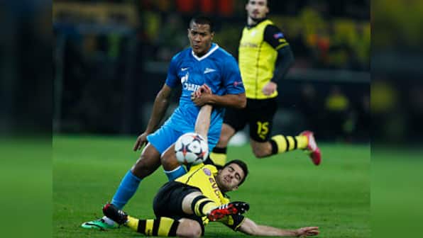 Champions League: Dortmund scrape past Zenit into quarters  