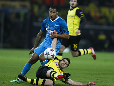 Champions League: Dortmund scrape past Zenit into quarters   Champions League: Dortmund scrape past Zenit into quarters