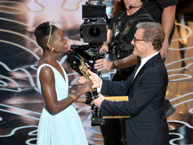 Lupita Nyong'o wins Oscar 2014 for best supporting actress Lupita Nyong'o wins Oscar 2014 for best supporting actress