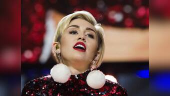 Miley Cyrus' tour bus bursts into flames