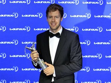Vettel, Bayern, Missy win top Laureus awards Vettel, Bayern, Missy win top Laureus awards