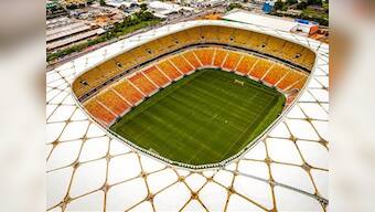 Much-criticised World Cup venue Manaus stages first game