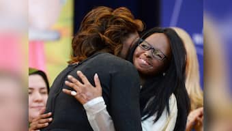 Michelle Obama honours acid attack victim Laxmi 