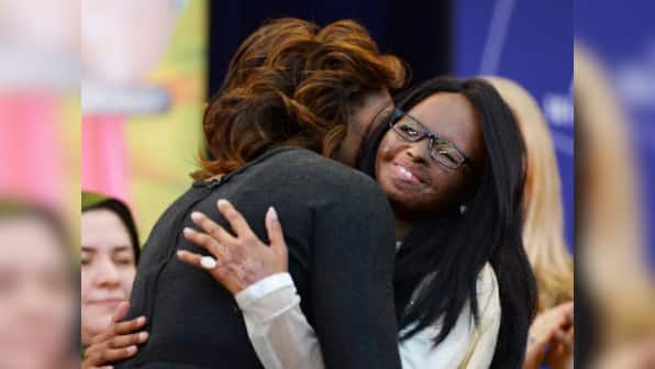 Michelle Obama honours acid attack victim Laxmi 