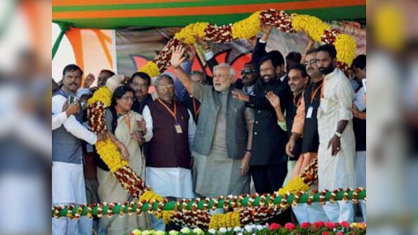 Modi imitates Indira in Bihar, hopes to enjoy same success