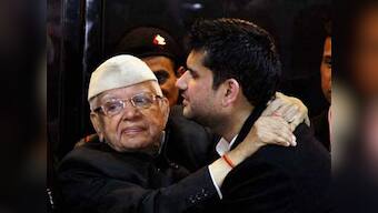 Finally acknowledged by ND Tiwari, son now campaigns alongside him